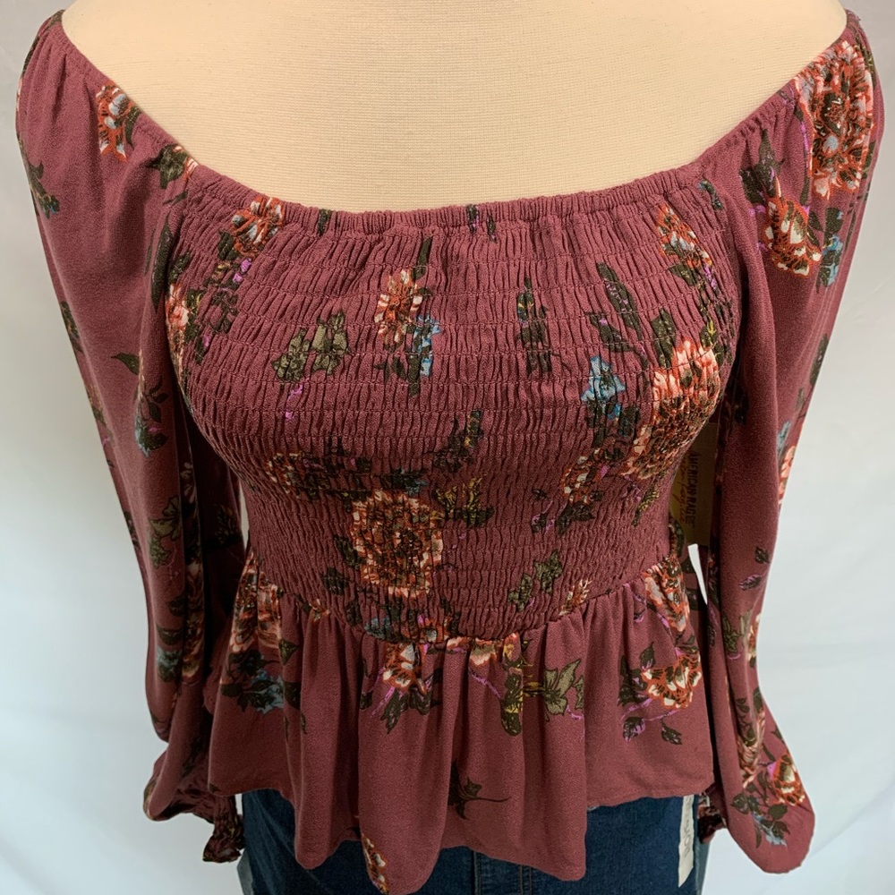 American Rag - Off the shoulder Crop Top